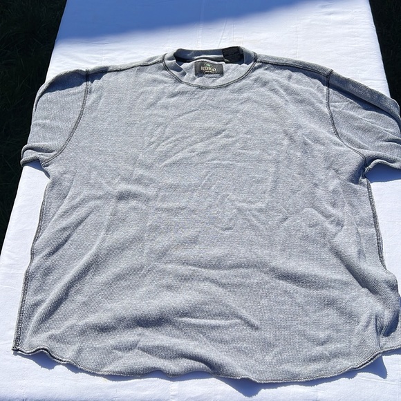 Red Head Brand Co Men XL Long Sleeve Thermal Henley Waffle Knit Shirt - Picture 5 of 8